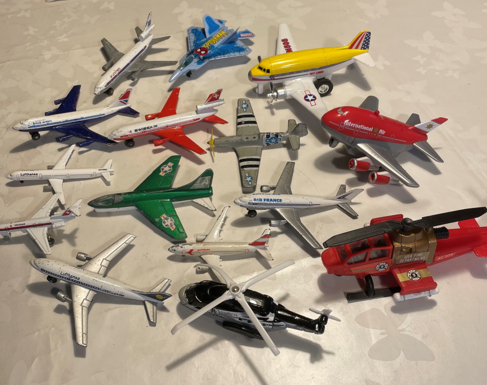 Samling af modelfly
